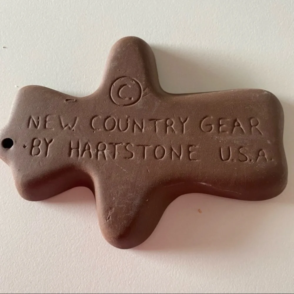 Vintage Hartstone Farmhouse Ceramic Bear Family Cookie Cake Molds Set of…